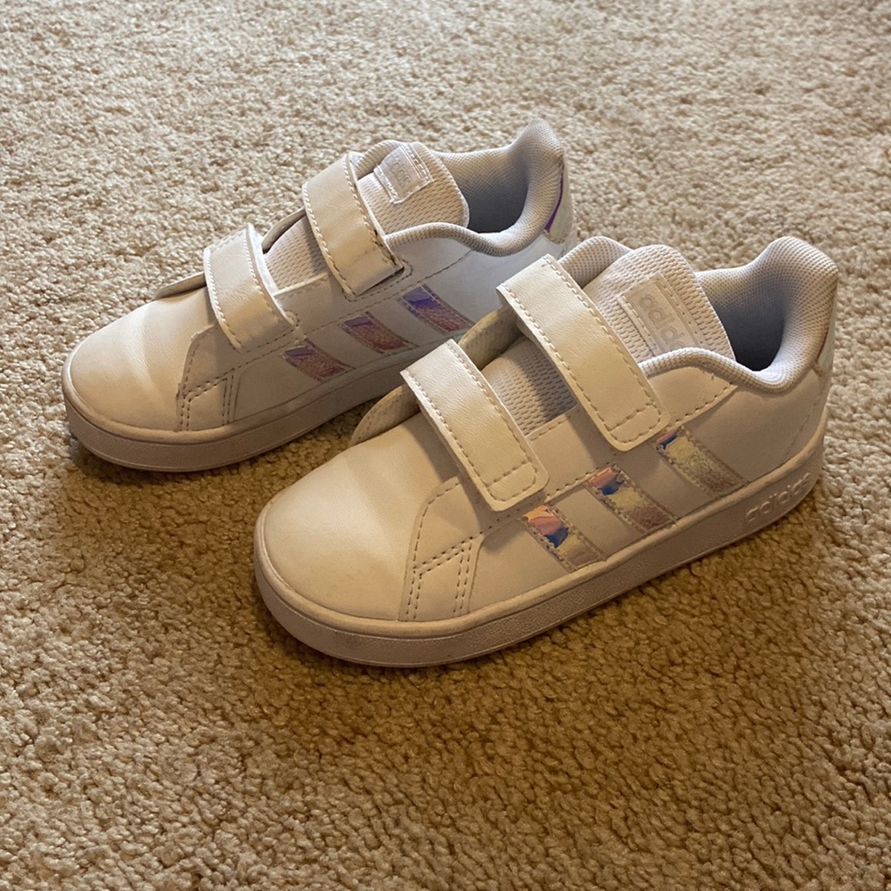 Girls adidas toddler grand court sneakers